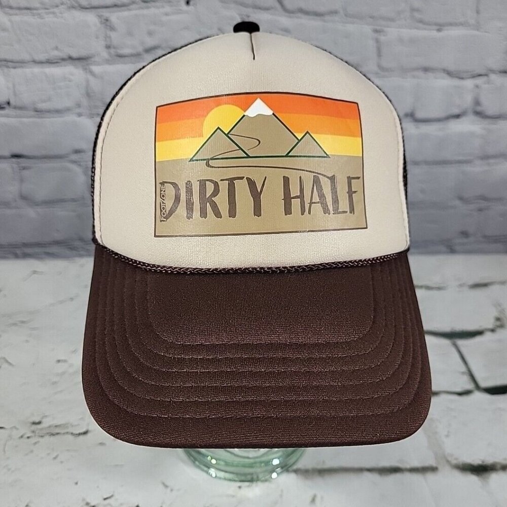 Otto Dirty Half Vintage Snapback Trucker Hat Adjustable Ball Cap